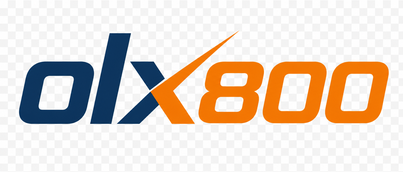 Logo olx800 neon untuk pengguna Indonesia